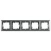 OPAL Ramka pięciokrotna grafitowa Ra-5 Op GR