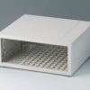 ABS enclosure, (L x W x H) 260 x 245 x 124 mm, gray white (RAL 9002), IP40, B2210207