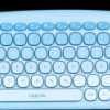 ID0219 Keyboard/mouse combination, wireless, child-friendly, blue