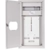 Szafka licznikowa natynkowa 1-licznikowa 3-fazowy elektroniczny 12 modułów IP31 za zamkiem i szybą NRL 12E ZSZ 4-285E