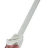 kabel LAN LogiLink CQ2032U, 1 szt., RJ45, CAT 6, U/UTP, 1.00 m, szary