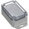 TruComponents 308050 Flanged box ABS-PC Light grey