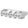Socket housing, 8 pole, pitch 6.35 mm, straight, natural, 926308-1