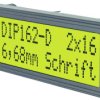 Wyświetlacz 7 segmentowy EADIP162-DHNLED DISPLAY VISIONS EADIP162-DHNLED