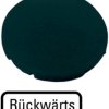 Button plate, round, backwards symbol, for pushbutton, 218191