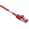 Renkforce RF-5372564 Network cable CAT6 S/FTP 10m Red gold plated Flame-retard.