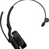 Jabra Evolve2 55 Link 380/390a UC Mono Słuchawki nauszne Bluetooth Mono czarny Wyciszanie hałasów, redukcja szumów mikro