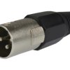Wtyk mikrofonowy XLR (3-pin) na kabel