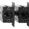 Blok styków z sam. powr., 2 NO, montaż czołowy 40mm XEND2611