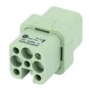 Wkładka złącza dużej mocy 7-pinowe Amphenol Industrial 16A Żeński