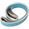 PFERD 45009608 Sandpaper belt 80 grit 2000x75mm 10pcs for hard metals