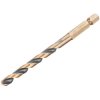 DEWALT DT20608-QZ BLACK&GOLD Hex HSS-G Drill Bit 6.0mm