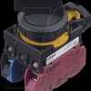 CW1S-31LE20 CW-22mm, SW, plastic, 3Pos, spring return r, lever