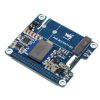 Waveshare PCIe To M.2 Adapter With PoE Function (C) For Raspberry Pi 5, Supports NVMe Protocol M.2 Solid State Drive, High-speed