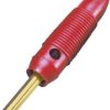 Złącze bananowe BKL Electronic 072149/G-P, czerw. pozłac.