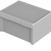 ABS enclosure, (L x W x H) 239 x 300 x 160 mm, light gray (RAL 7035), IP66, 96038575