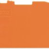 End/Intermediate plate for terminal block, 2002-1392