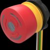 Emergency stop, rotary release, mounting Ø  22.3 mm, illuminated, red, 1 Form B (N/C), 84-5321.2B40