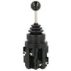 Przełącznik; joystick; YM-22/4T; 2xON-OFF-2xON; 5 pozycji; bistabilny; na panel; śrubowe; 10A; 250V AC; 4 tory; 30mm; 60mm; YUMO
