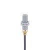 Czujnik zbliżeniowy M12 Indukcyjny 4 mm ifm electronic Wpuszczany 10 → 30 V DC długość 40mm Gwintowany