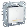 UNICA Wyłącznik 2-biegunowy z sygnalizacją załączenia biel polarna MGU50.262.18SZ SCHNEIDER ELECTRIC