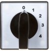 Łącznik krzywkowy 0-1-2-3-4 1P 10A do wbudowania 4G10-109-U 63-249072-001