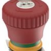 Emergency stop, rotary release, mounting Ø  22.3 mm, unlit, 1.30.243.701/0300