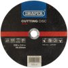 Draper 94782 Flat Stone Cutting Disc, 230 x 2.5 x 22.23mm