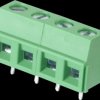 CTB0509/4 Solderable screw terminal - 4-pole, RM 5.08 mm, 90°