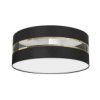 Lampa Sufitowa Ultimo Black 2Xe27 Mlp7339 Milagro
