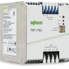 Zasilacz szyny DIN 787 I wy 20 A WAGO 3 -wyjściowy 400V ac/dc Miernik cęgowy AC/DC 70 °C 24V dc -25 °C DC Tryb