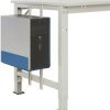Manuflex LZ3590.5007 ESD Uchwyt CPU ESD w kolorze Brilliant niebieskim RAL 5007, SxTxH = 180-250 x 450 x 290 mm