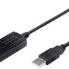 Aktywny przedłużacz LogiLink USB 2.0 (typ a), czarny, 10 m.