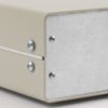 Aluminum enclosure, (L x W x H) 79 x 180 x 262 mm, gray (RAL 7046), IP32, 1402F