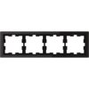 Merten Merten D-Life Ramka poczwórna czerń onyksowy MTN4040-6503