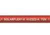 XLPO-photovoltaic cable, halogen free, SOLARFLEX-X H1Z2Z2-K, 4.0 mm², AWG 12, red, outer Ø 5.9 mm, 713545