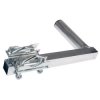 Uchwyt antenowy SAT balkonowy prawy/lewy /góra/dół z cybantami 60cm