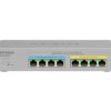 Switch Netgear MS108TUP-100EUS 8p PoE 230W (PoE+: 4p PoE++: 4p) Managed Multigigabit