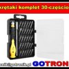 Wkrętaki komplet 30-częściowy T66126