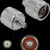 89983 Adapter N plug > SMA jack