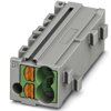 Shunting honeycomb, push-in connection, 0.14-2.5 mm², 1 pole, 17.5 A, 6 kV, gray, 3270432