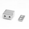 40x20x10 mm Cuboidal N38 Neodymium Magnet - for Flat Screw