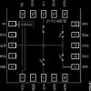Silicon SP4T Switch, Reflective, 100 MHz to 44 GHz