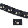 Mocowanie opaski kablowej samoprzylepne, 12.5mm x 12,5 mm, kolor: Czarny, 50-szt., RS PRO