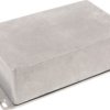 Aluminum die cast enclosure, (L x W x H) 188 x 119 x 56 mm, natural, IP65, 1590WDFL