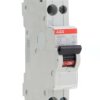 Wyłącznik nadprądowy MCB, Typ C, 1+N, 2A, 230V, na szynę DIN, ABB SN201 L C2-L, SN201