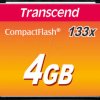 TS4GCF133 CF memory card, 4 GB, 133x