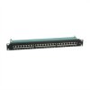 VALUE Patch panel kat. 6 (klasa E) 19, 24 P, ekranowany, czarny