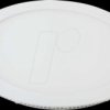 214854 LED recessed light fixture, 6 W, 490 lm, 2700 K, white, round