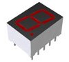Wyświetlacz diodowy LED 7-segmentowy ze wspólną anodą 36 mcd RH DP, Czerwony 10.2mm ROHM 650 nm